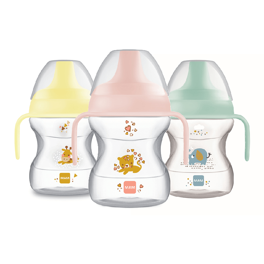 MAM Learn to Drink Cup With Handle blandede farver 1p