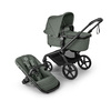 Bugaboo Fox 5 Renew barnevogn sort/skovgrøn