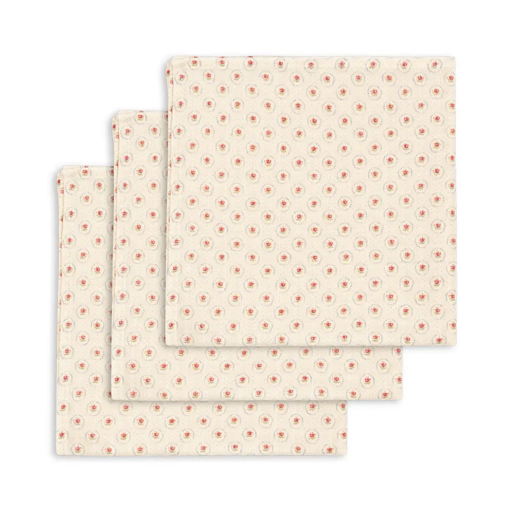 Konges Sløjd Musselinklud 3-pak GOTS Mirage