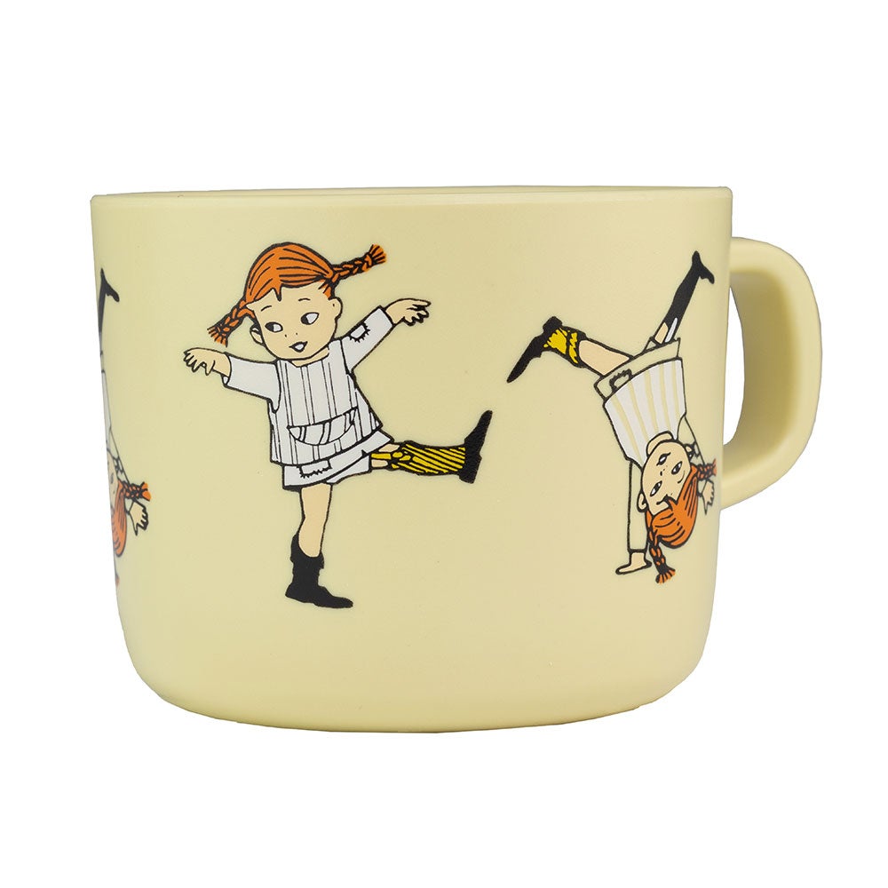 Rätt Start Pippi Cirkus Krus med hank gul