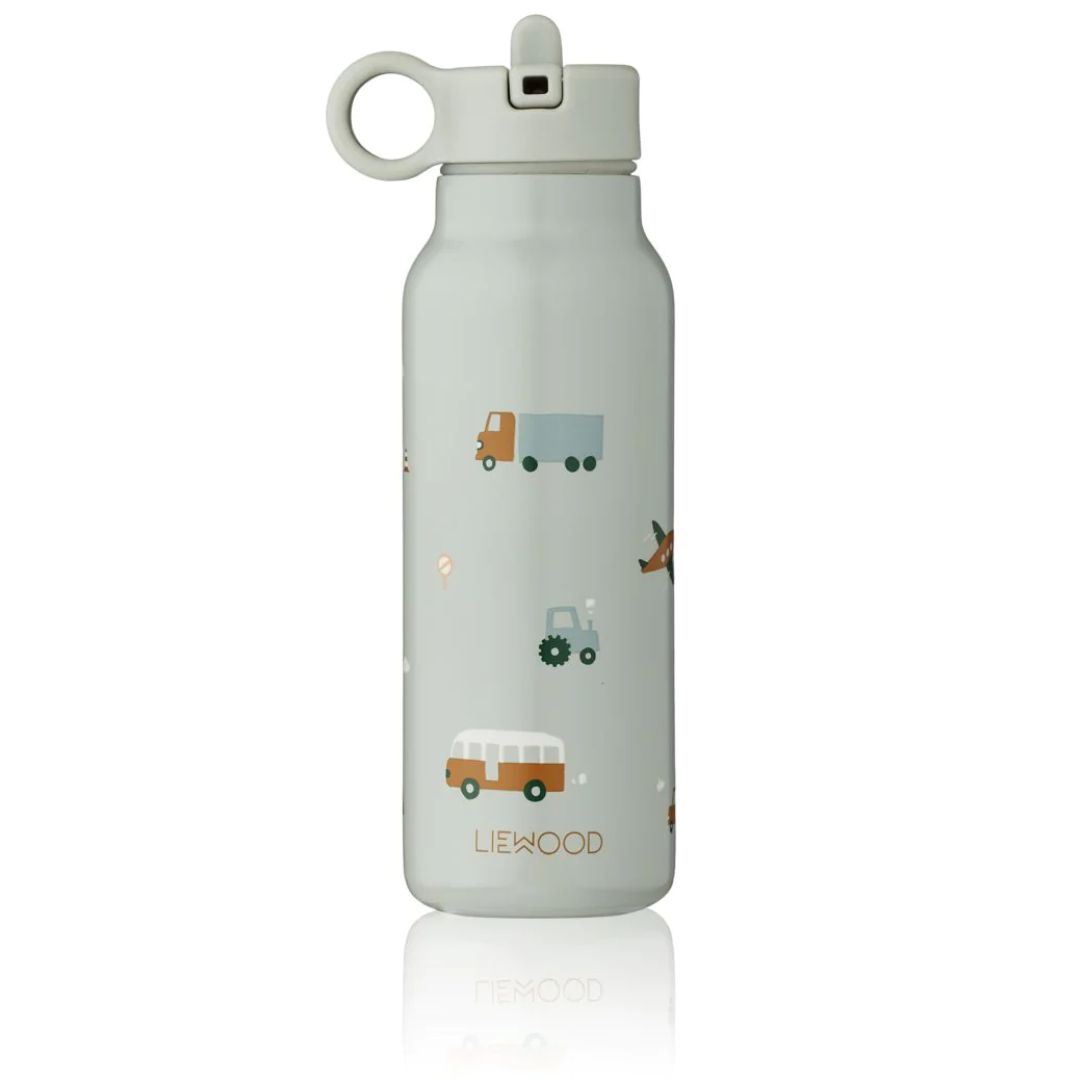 Liewood Falk vandflaske 350 ml Vehicles/dueblå