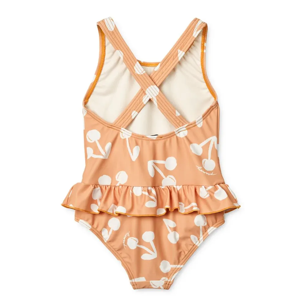 Liewood Amara Badedragt størrelse 86 Cherry blossom/Light apricot