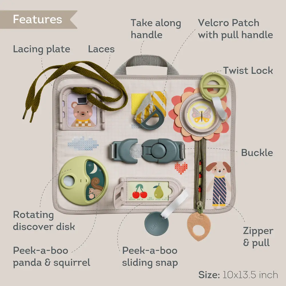 Taf Toys Snap`n Learn Board