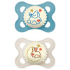 MAM Original Night 0-6 måneder Silk Blue 2p