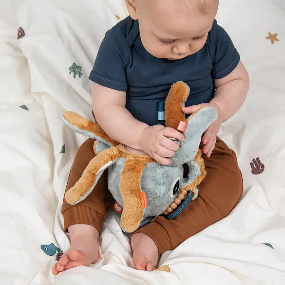 Done by Deer Aktivitetslegetøj Jelly Blå