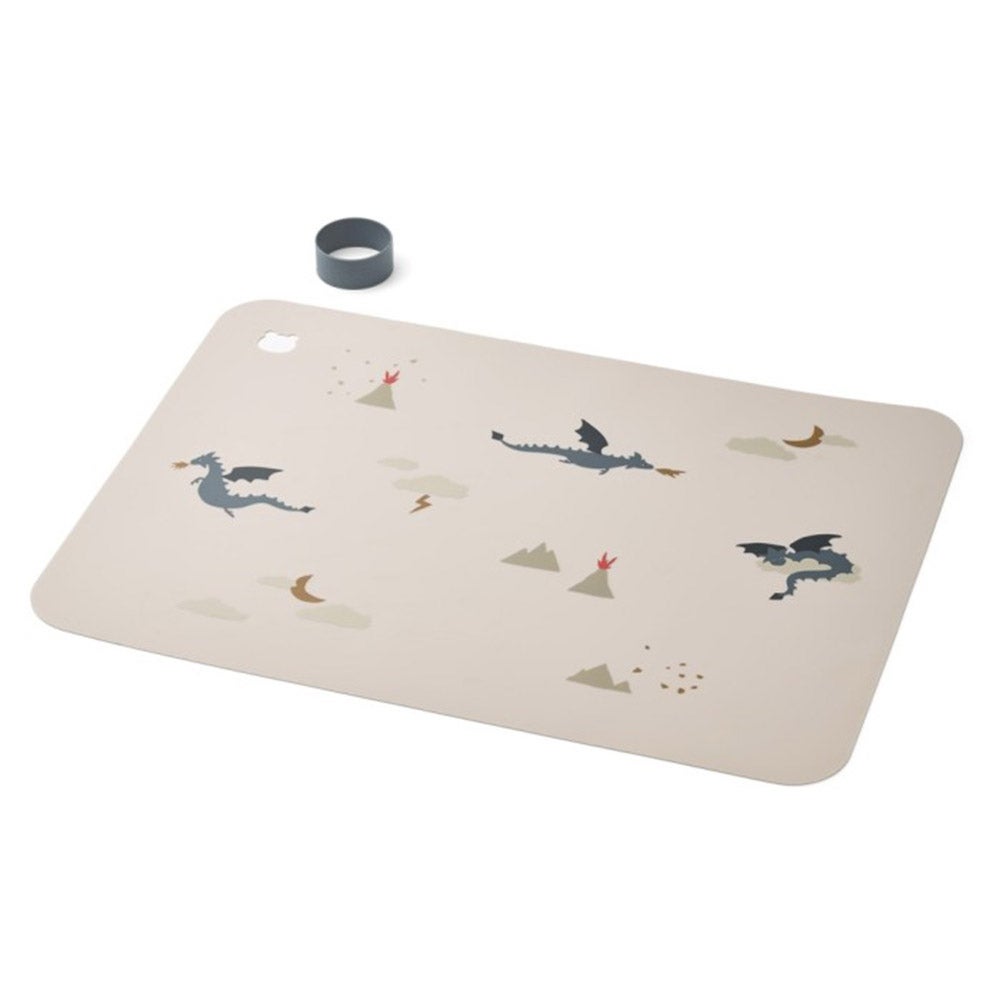Liewood Jude coaster Lille drage / Mørk sandblanding