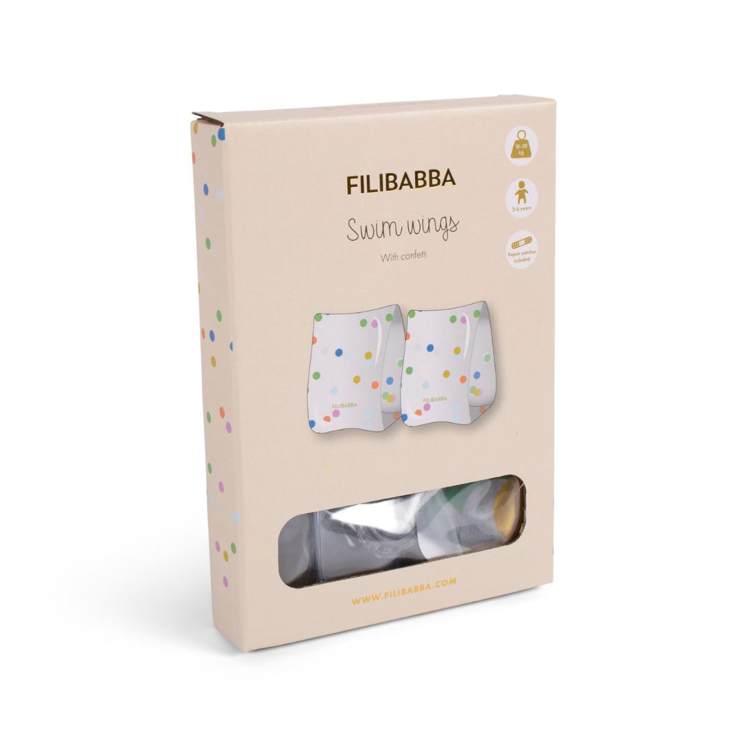 Filibabba Arm Puffs Alfie - Glitter Confetti