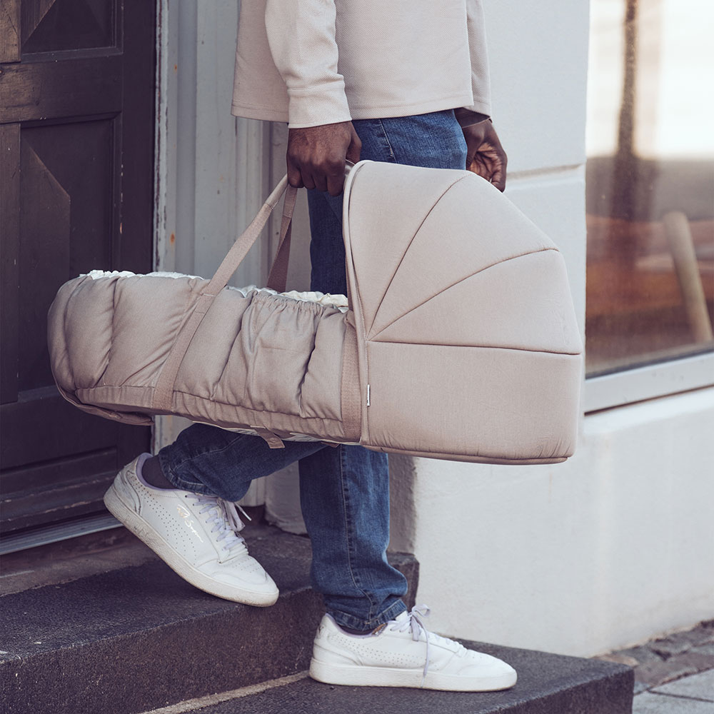 Sebra solsejl til 3-i-1 Babynest Jetty Beige