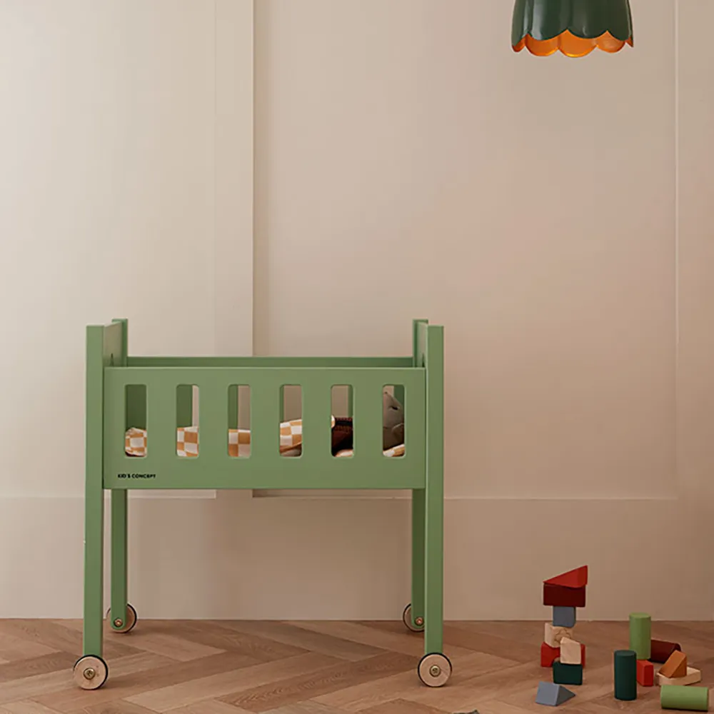 Kids Concept Dukkeseng grøn CARL LARSSON