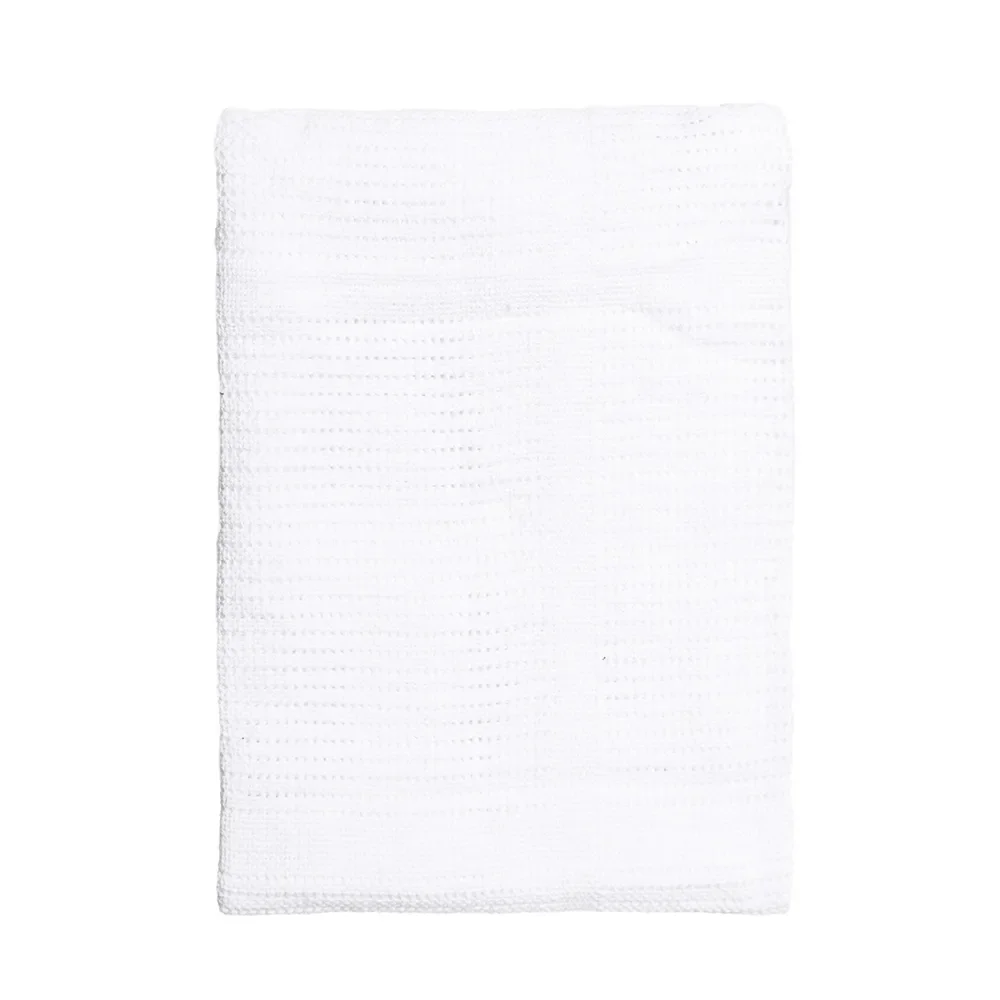 Fresh Kid Grid tæppe hvid