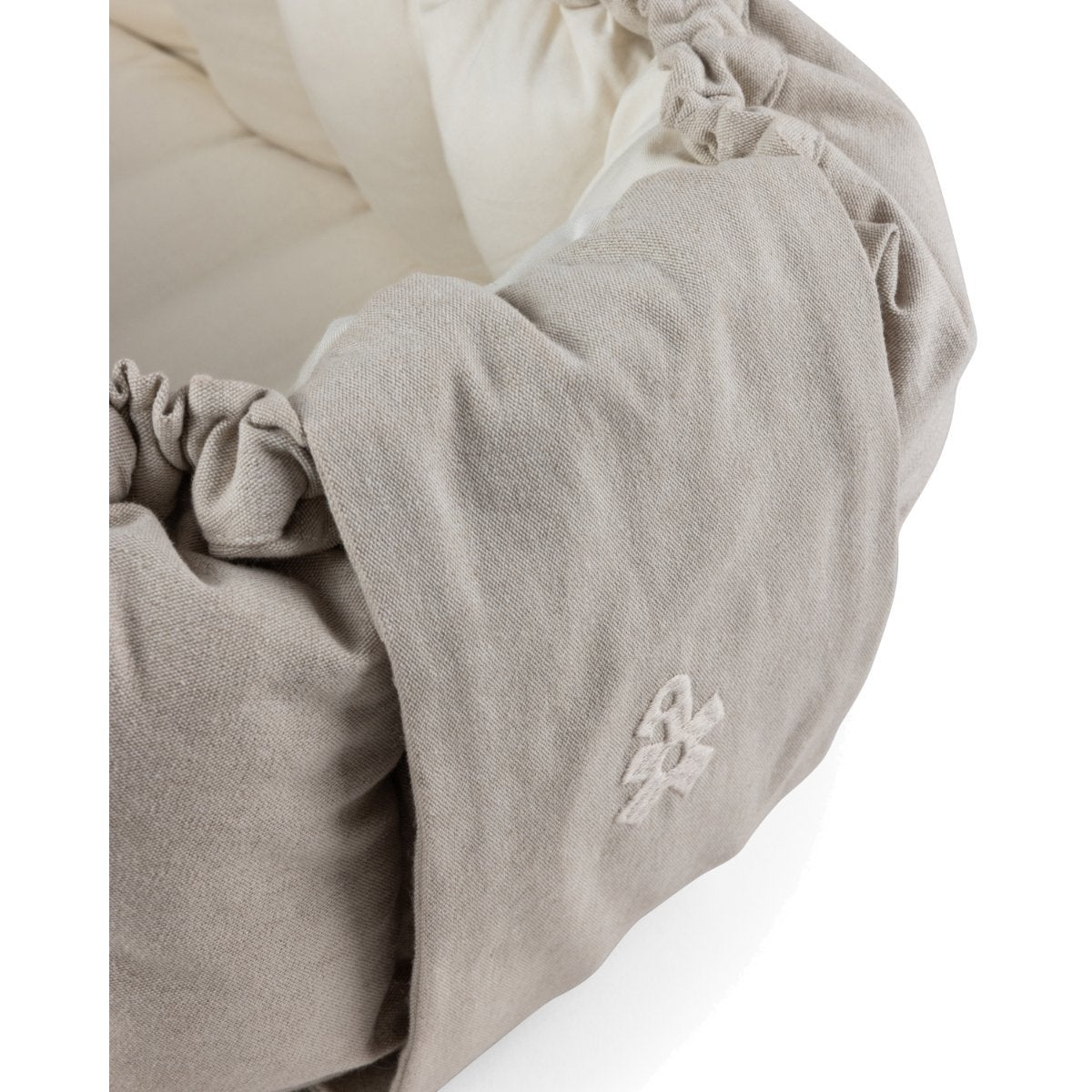 Sebra Babynest 3-i-1 med kaleche morning beige melange