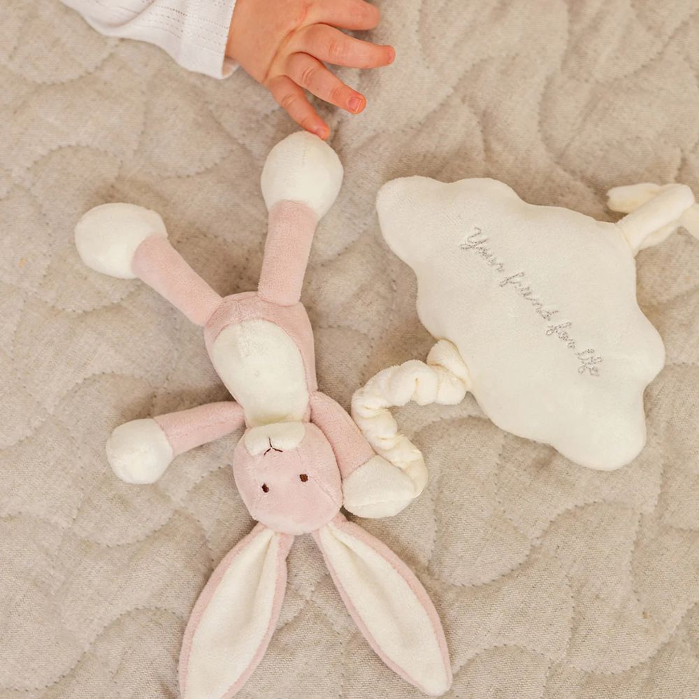Teddykompaniet Diinglisar Spilledåse Sky Kanin Støvrosa
