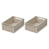 Liewood Weston opbevaringsboks S 2-pack Sandy 5060