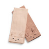 Elodie servietter 2-pak Faded Rose / Powder Pink