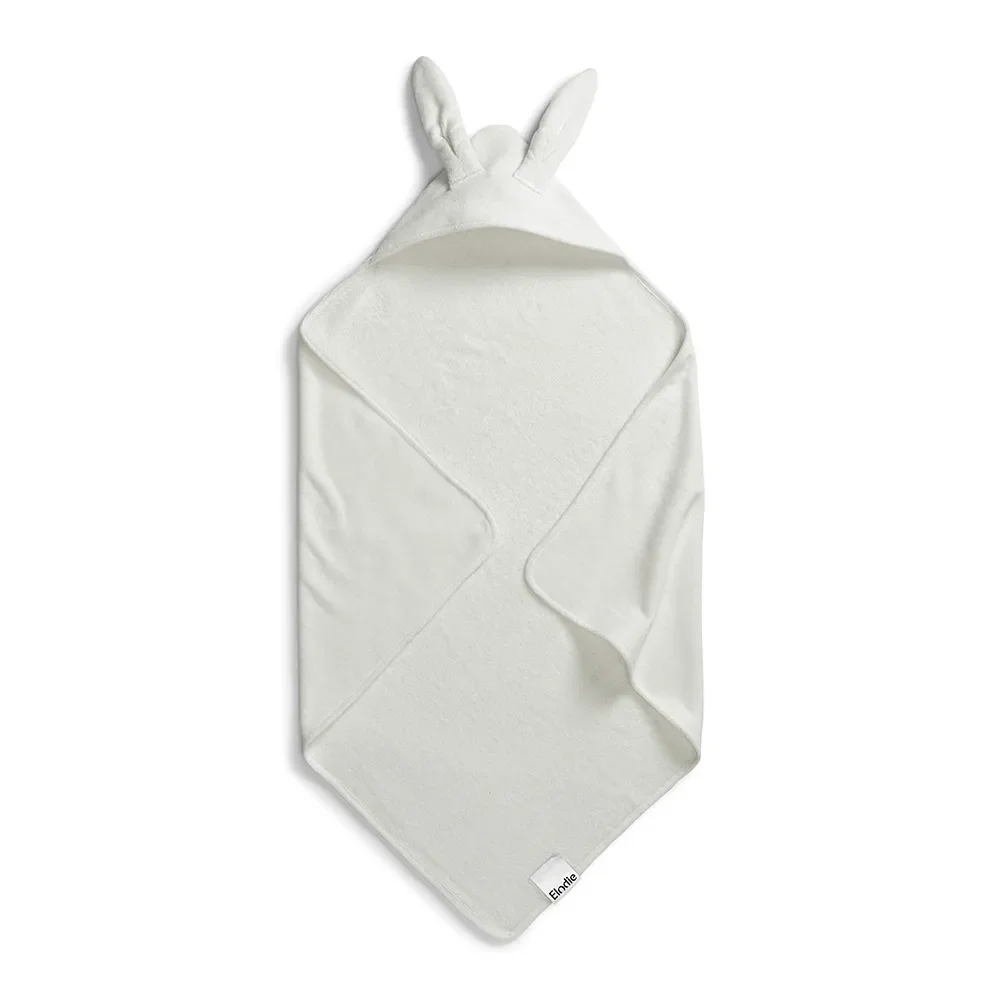 Elodie Details Håndklæde med hætte Vanilla White Bunny