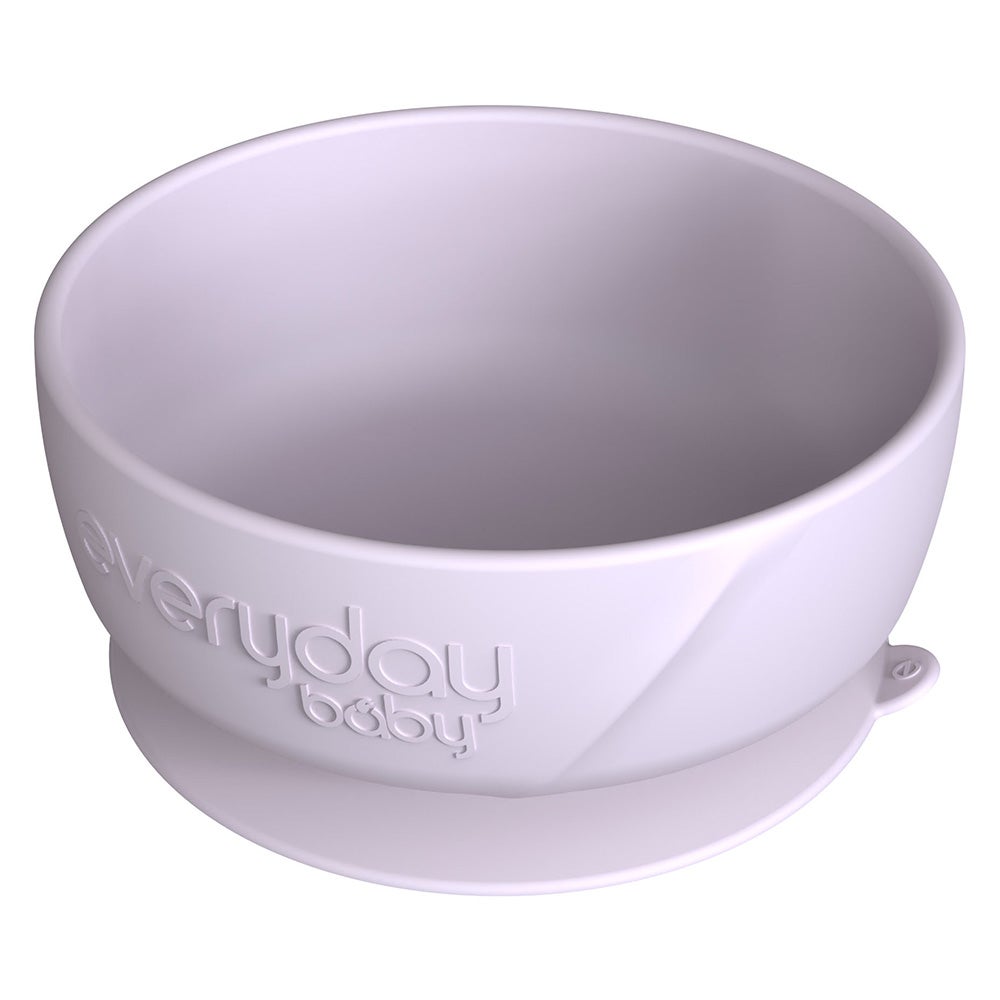 Everyday Baby silikoneskål med sugekop Light Lavender