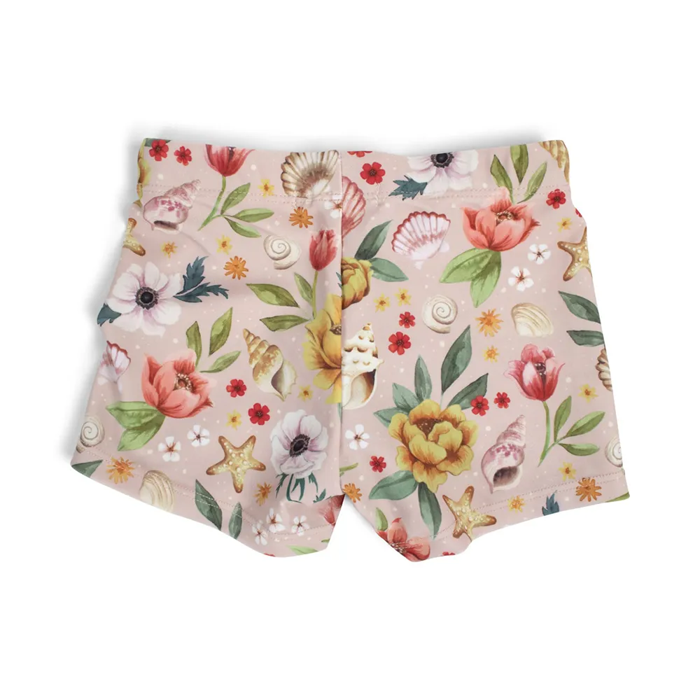 Filibabba Orla Badeshorts 3-4 år – Ocean Blossom