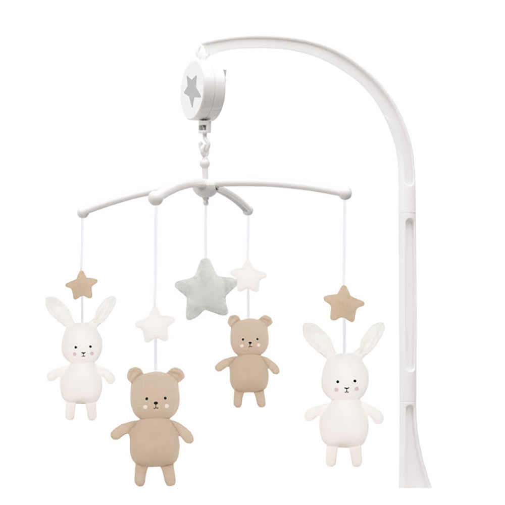 JaBaDaBaDo spilledåsemobil – teddy/bunny