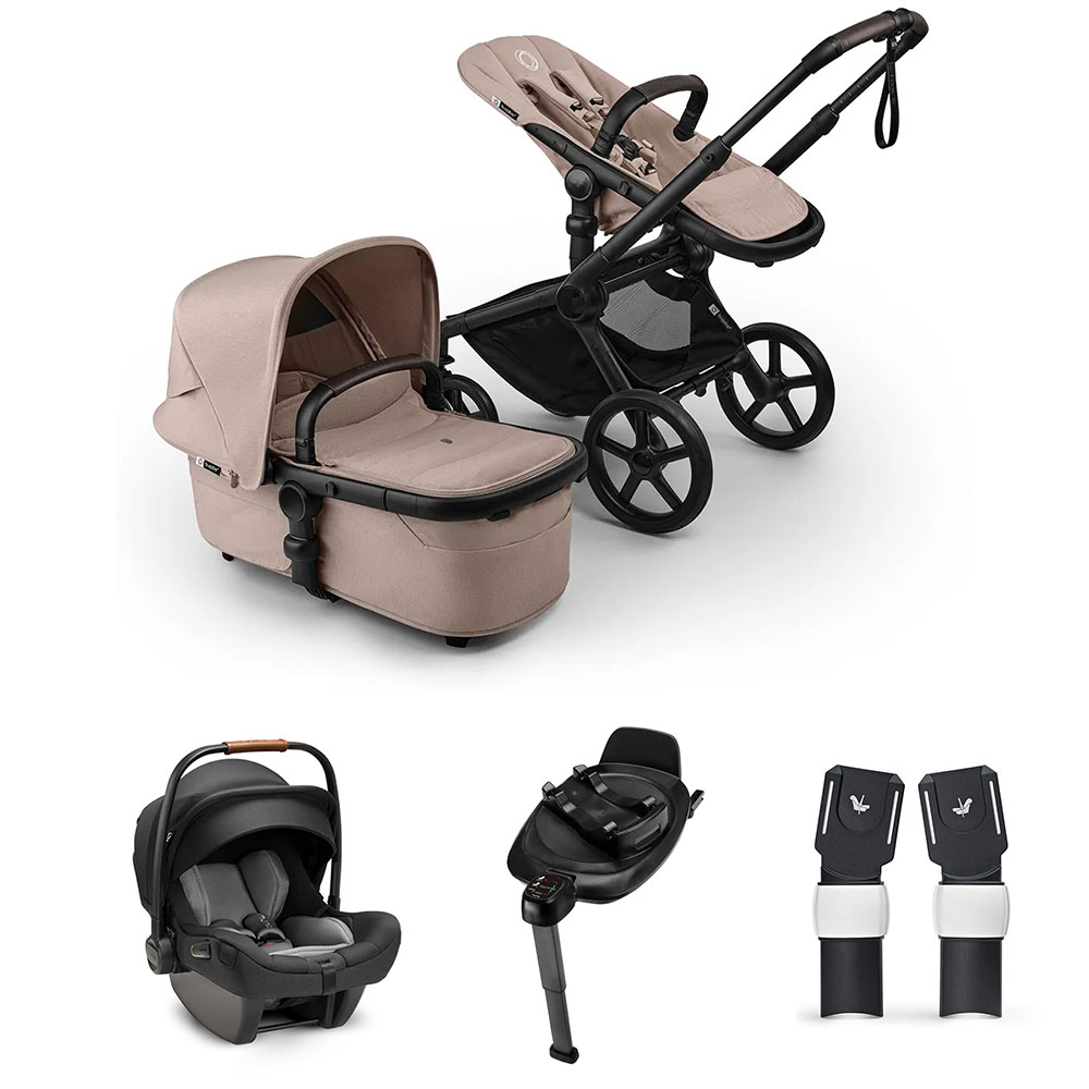 Bugaboo Fox 5 Renew + Nuna Pipa Next barnevognspakke