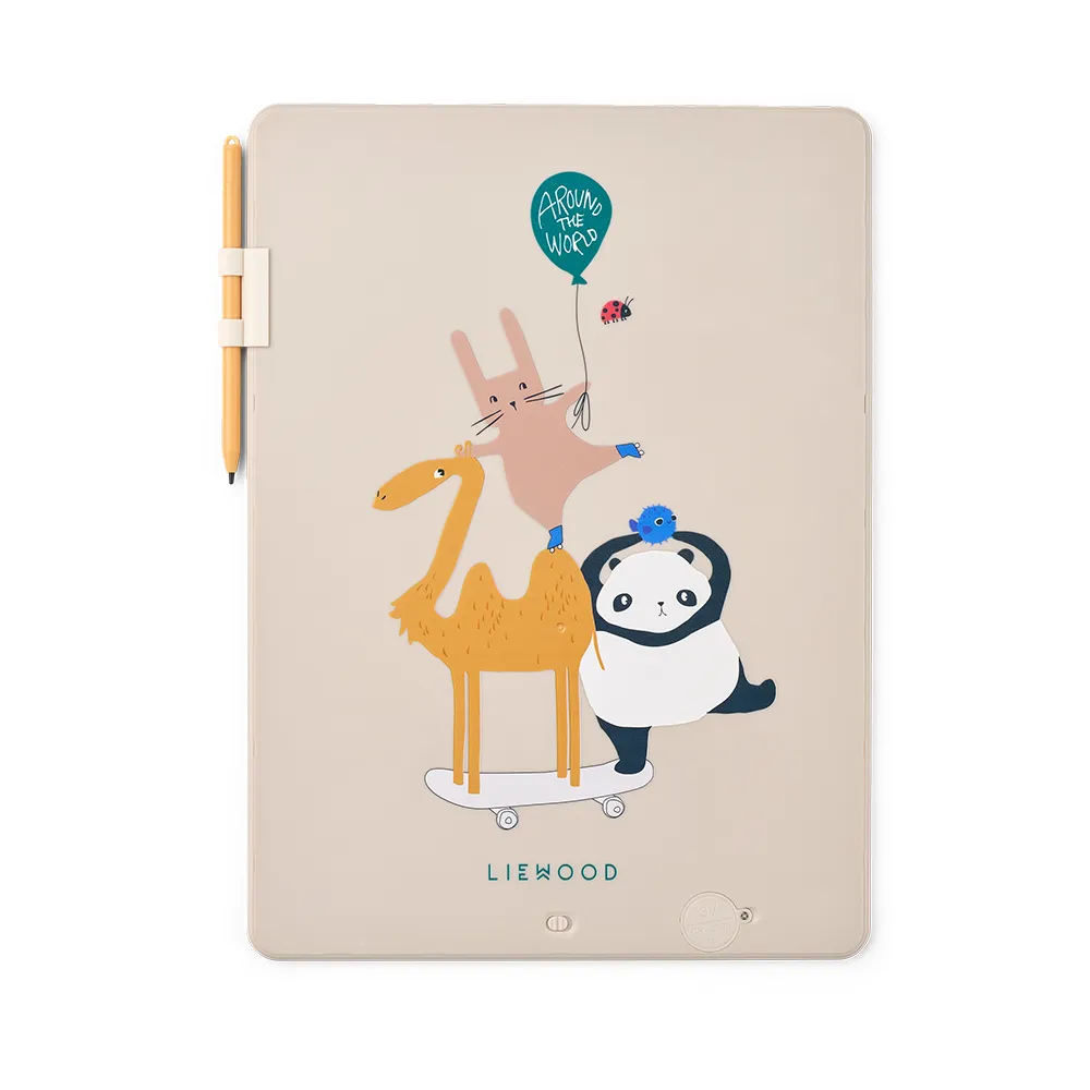 Liewood Zora Magic Tegneplade 13 inches Around the World