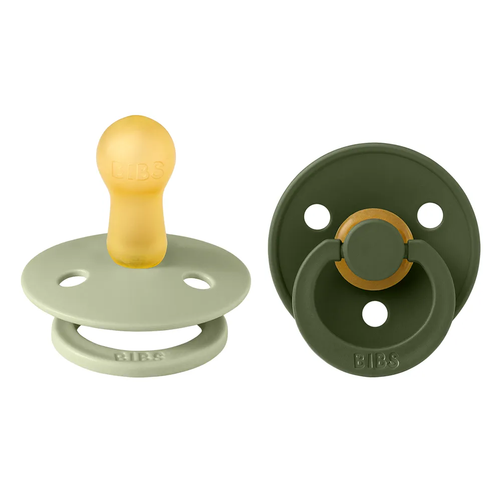 BIBS dug 2-pak 6-18m Sage/Hunter Green