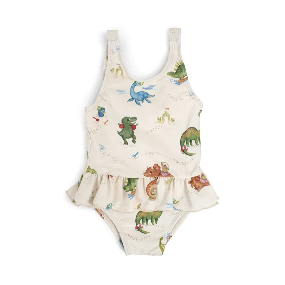 Filibabba Eva Badedragt 3-4 år – Dino Beach