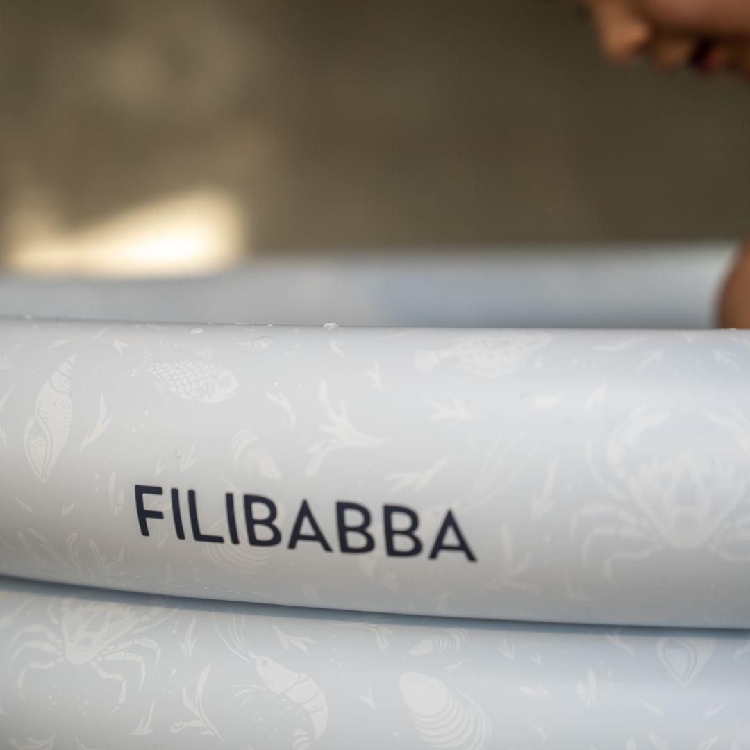 Filibabba Børnepool 80 cm Alfie Nordic Ocean Mono