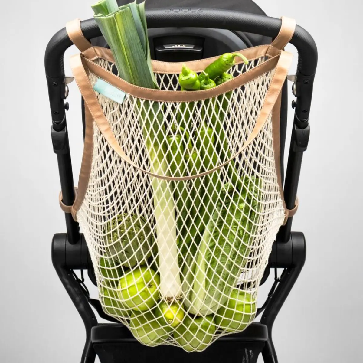 Najell Shoppingtaske til barnevogn – Ivory White