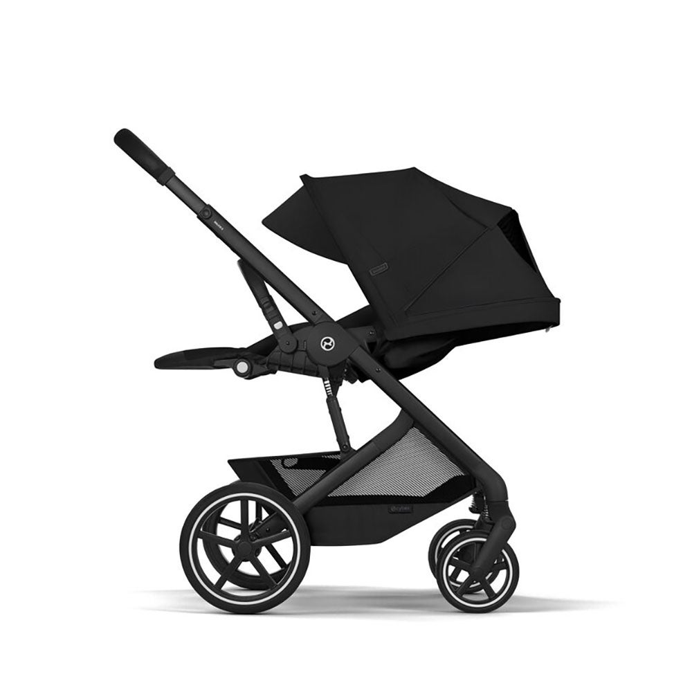 Cybex Balios S Lux inkl. sammenklappelig lift Moon Black