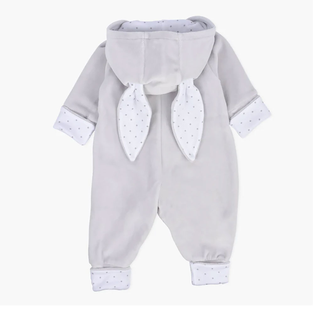 Livly Bunny Overall 3-6m Grey