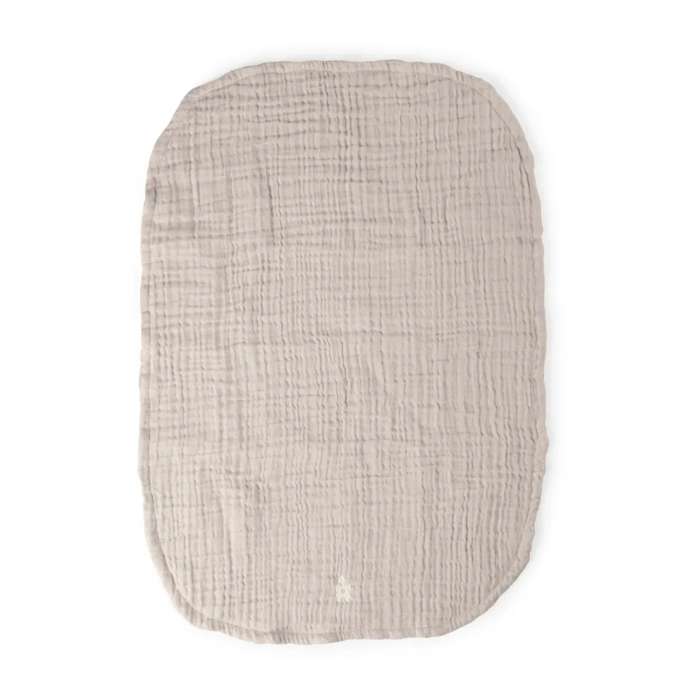Sebra Pusleunderlag 2-pak muslin beige