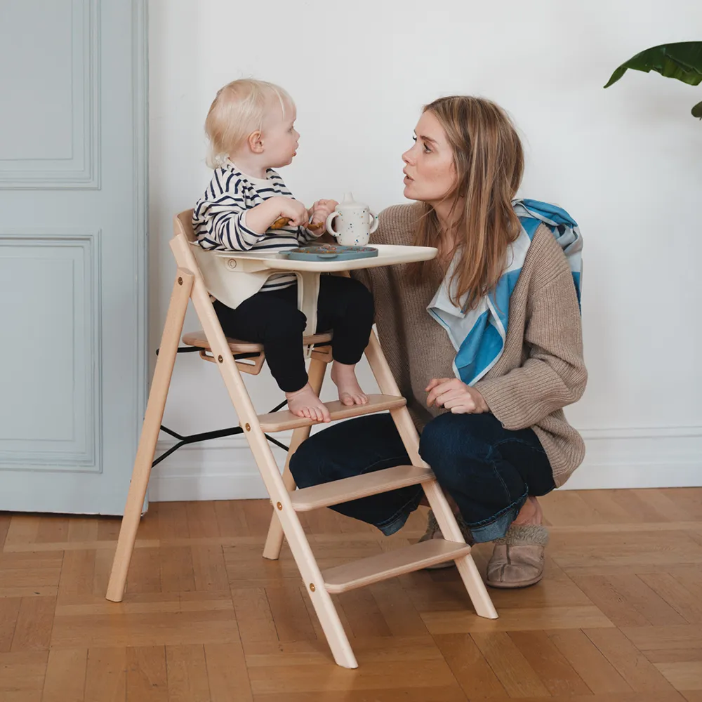 Kaos Klapp højstol bøg natural