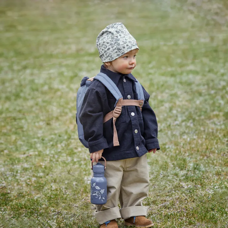 Elodie Light Beanie Garden Leo Toile 2-3yr