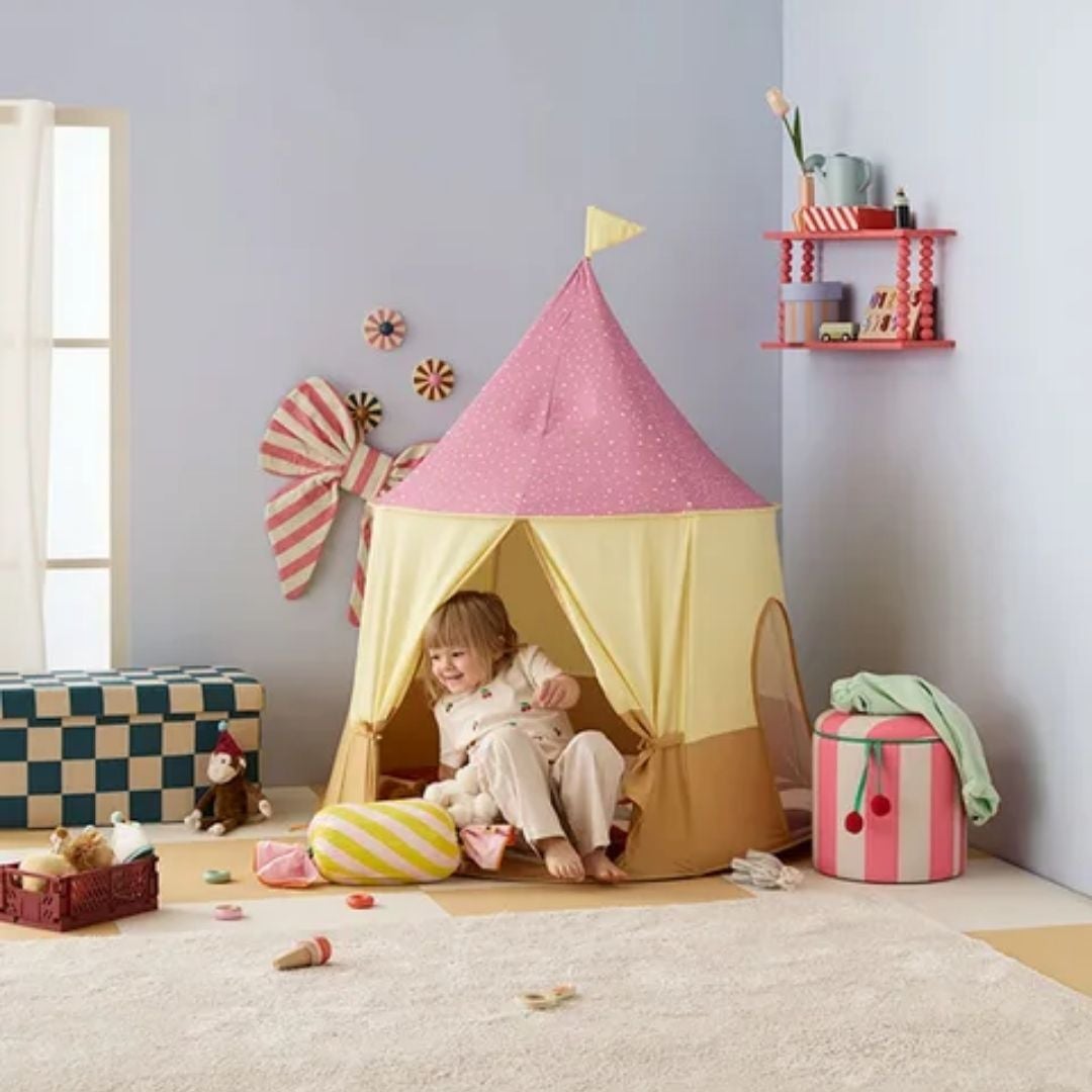 Kids Concept Telt cirkus rosa