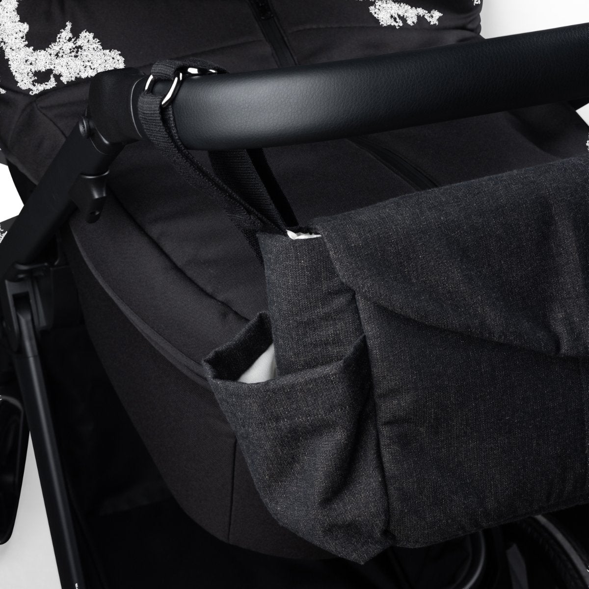Sebra On-the-go mini pusletaske dark grey melange