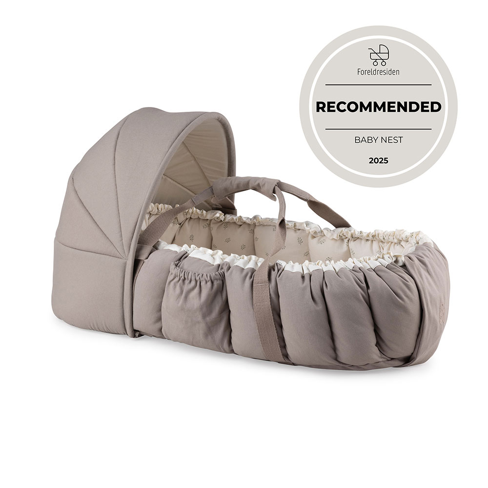 Sebra solsejl til 3-i-1 Babynest Jetty Beige