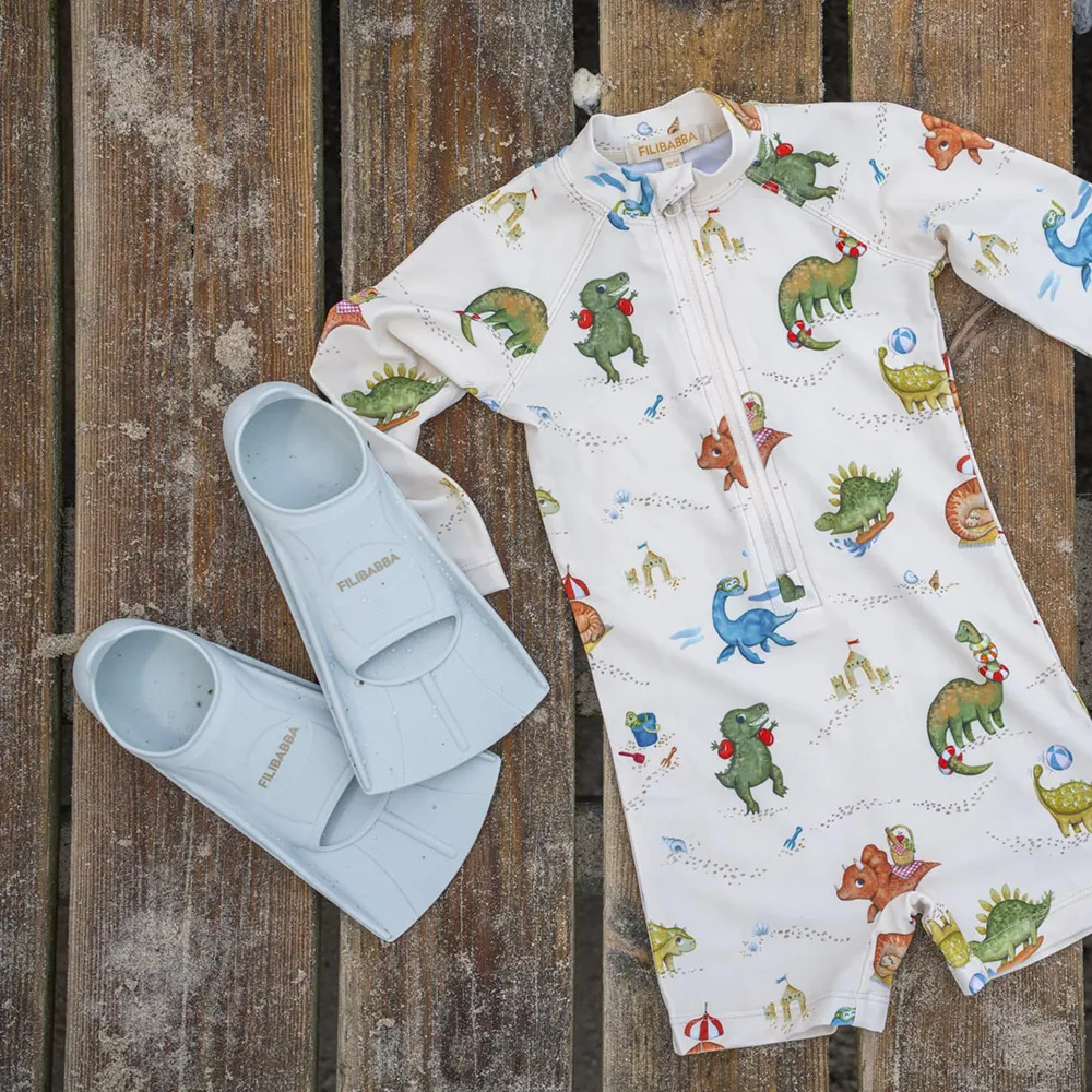 Filibabba Villads UV-dragt 3-4 år – Dino Beach