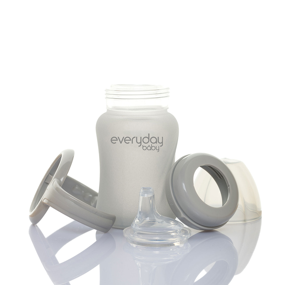 Everyday baby krus med tud Healthy + 150 ml - Quiet Gray