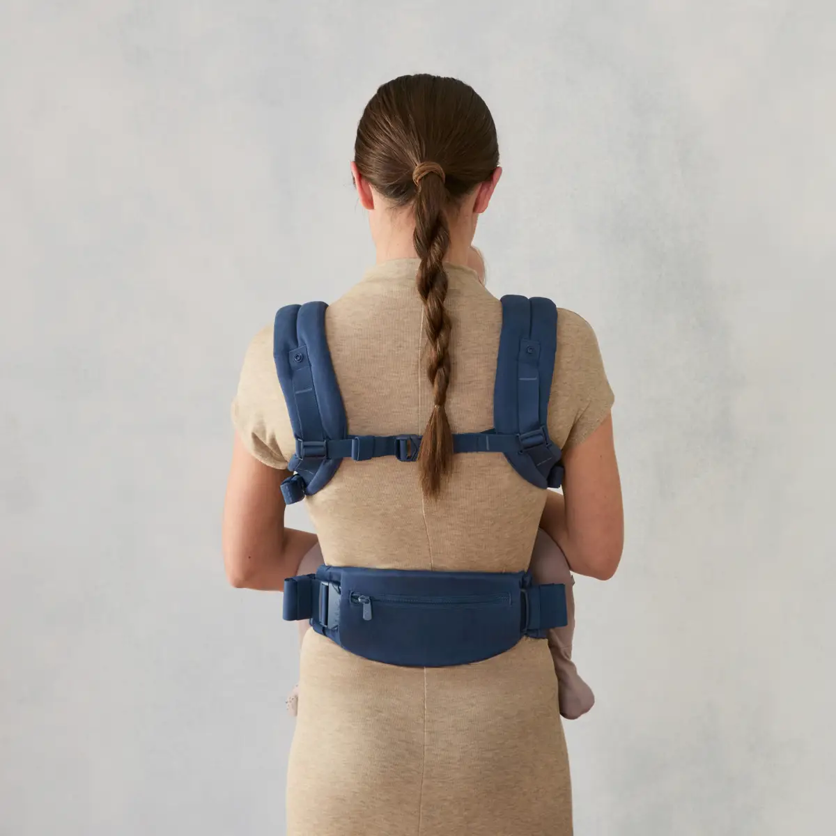Ergobaby Omni Deluxe Cotton Bæresele - Midnight Blue