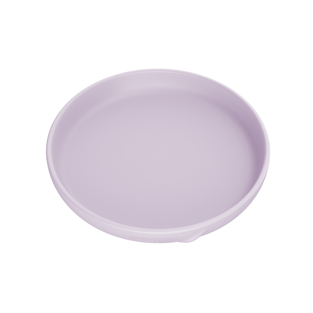 Everyday Baby silikonetallerken Lys lavendel