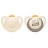 NUK for Nature sutteflaske latex 6-18m Creme