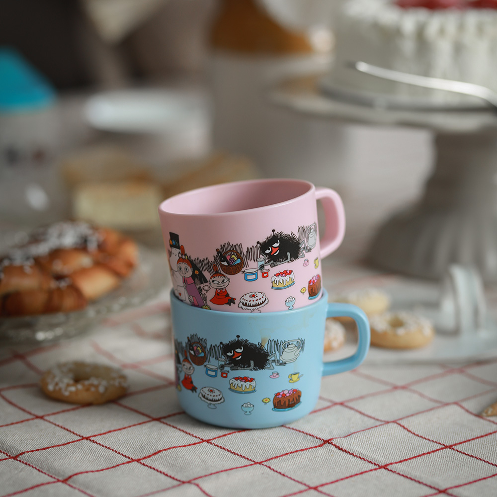 Rätt Start Moomin Little My, Krus med hank, lys pink