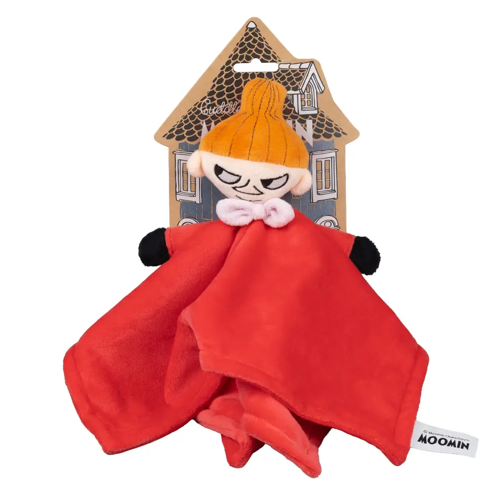 Rätt start Mumi Lille Min Hyggetæppe Ven rød