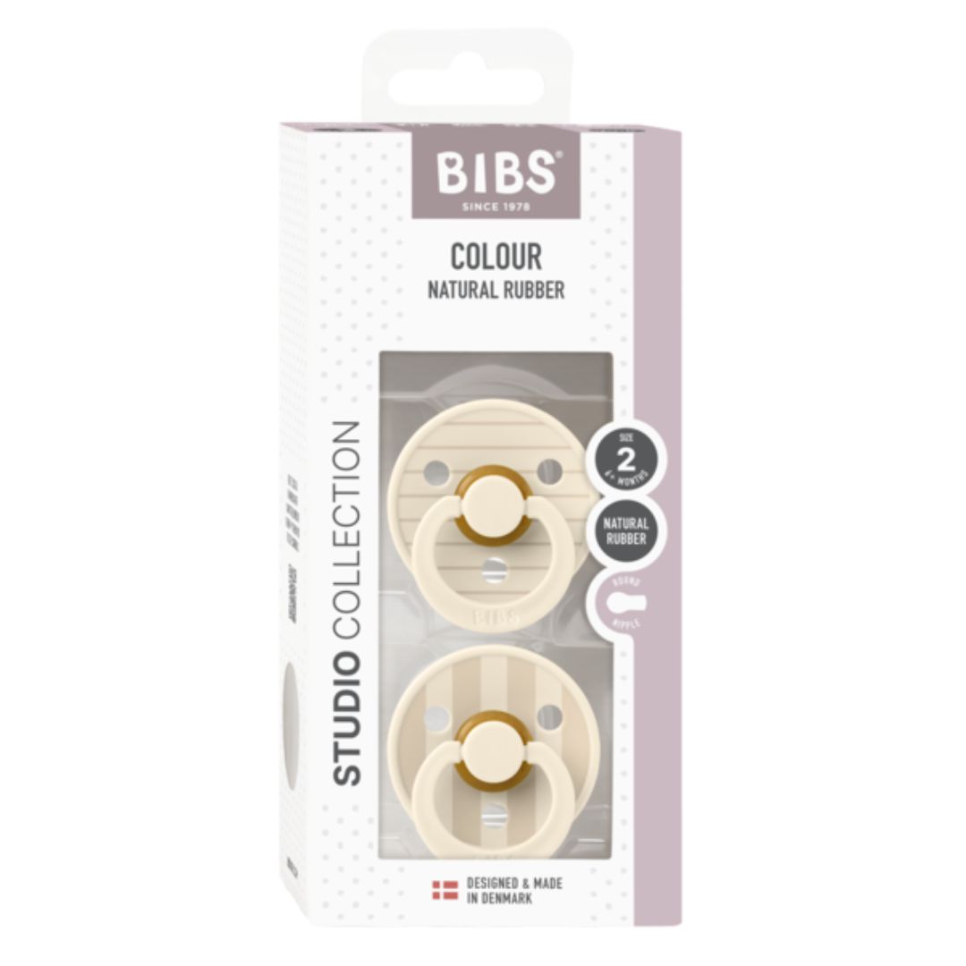 Hagesmæk Napp 2-pak 6-18m Ivory/Vanilla