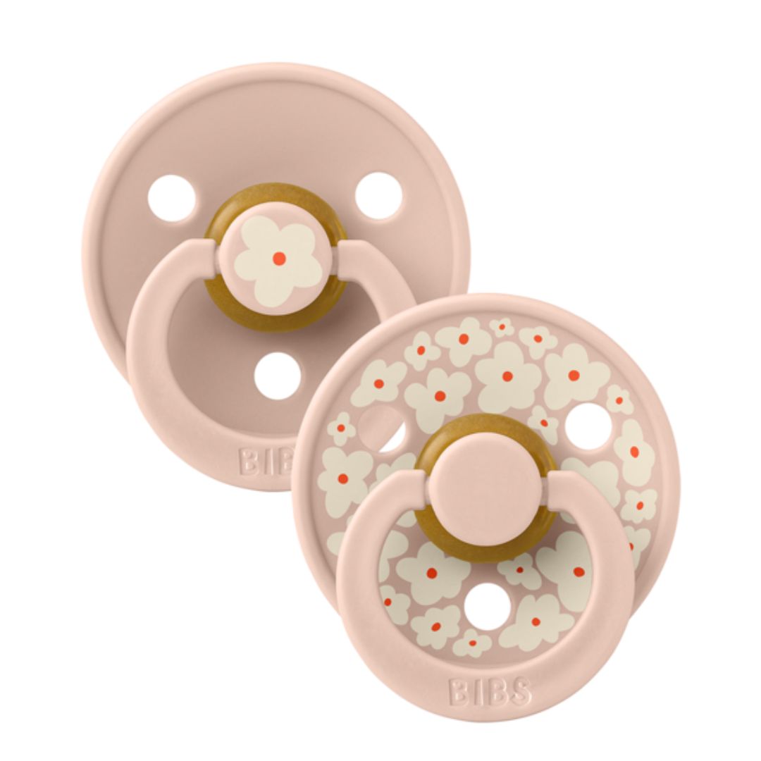 Hagesmæk Napp 2-pak 0-6m Blush/Blush