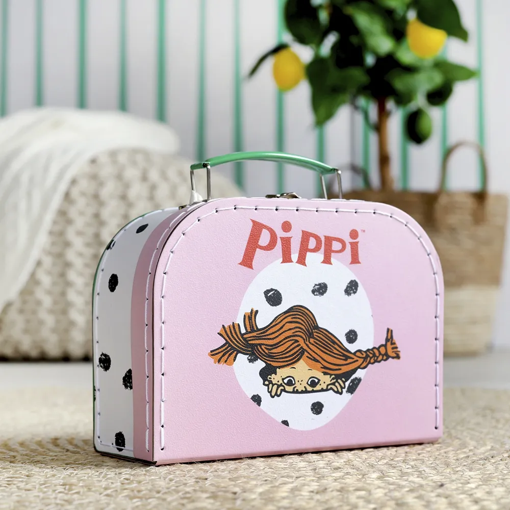 Pippi Rejsetaske, 20 cm, pink