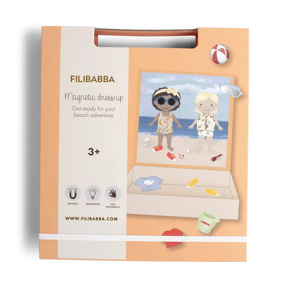 Filibabba Magnetisk spil - En dag på stranden