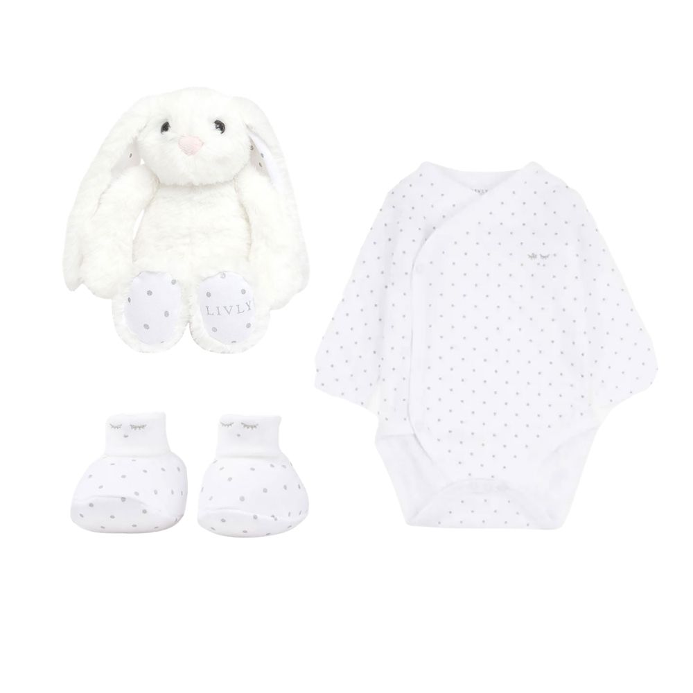 Livly nyfødt pakke hvid