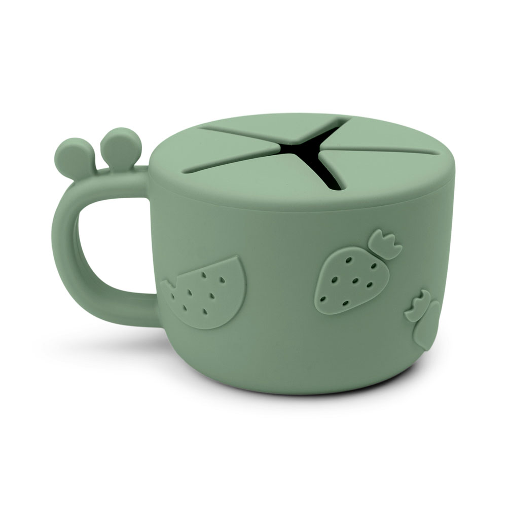 Done by Deer Peekaboo snackbox Raffi Green