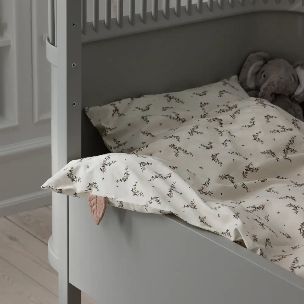 Sebra Dynebetræk junior powder blossom